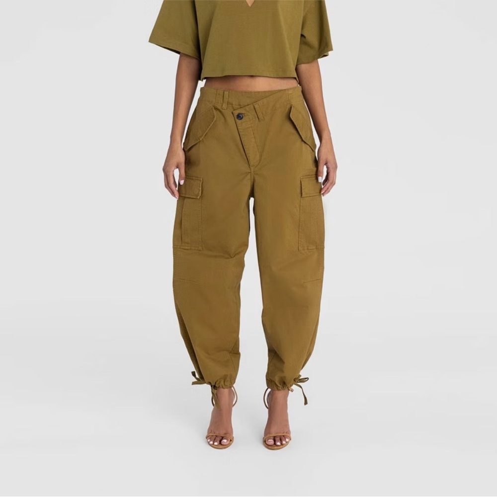 KBB by KAHLANA Women's Mid-Rise Straight Leg 'The Cargo Jogger'